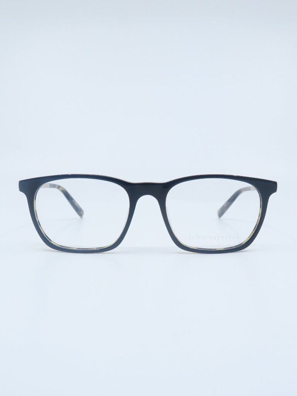 John Varvatos JV V406 53mm Black and Tortoise New Men's Eyeglasses.